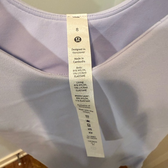 Lululemon align tank waist length size 8 - Picture 5 of 5